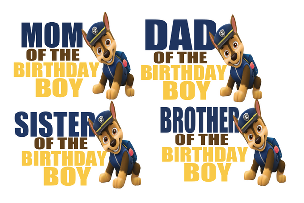 Chase Birthday Bundle