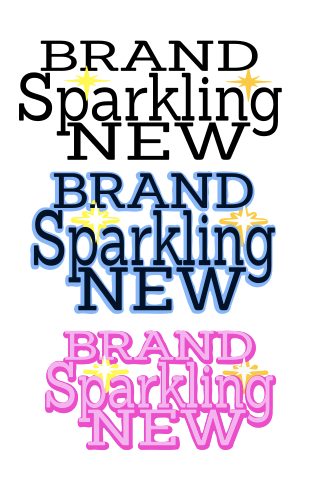 Brand Sparkling New