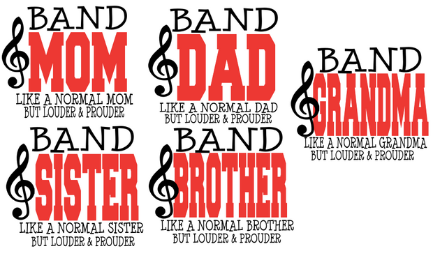 Band Family SVG