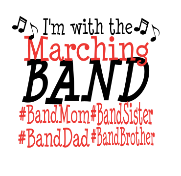I'm With The Marching Band SVG