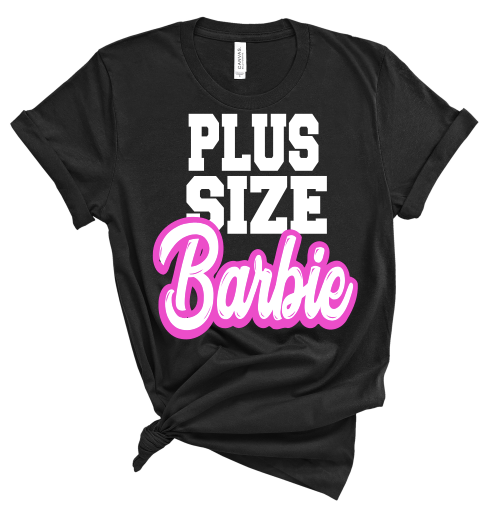 Plus Size Barbie Text