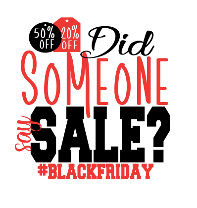 Did Someone Say Sale