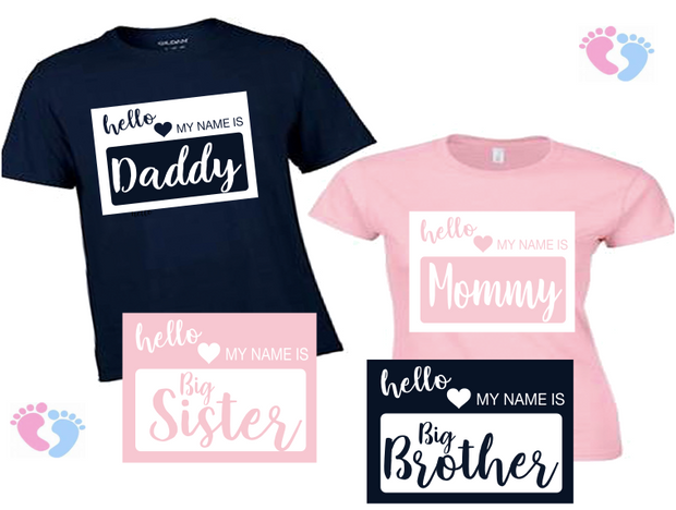Family Name Tags (SVG)