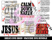 Vaccine SVG Bundle Plus Mocks Shown