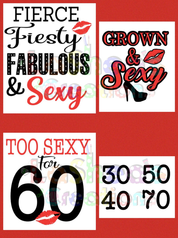 Grown And Sexy SVG Bundle
