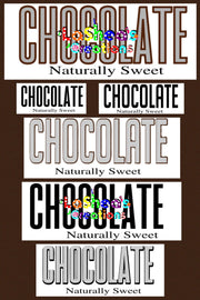 Hershey's Chocolate Inspired Digital File