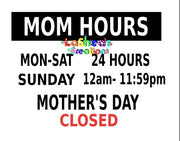 Mom Hours Digital File