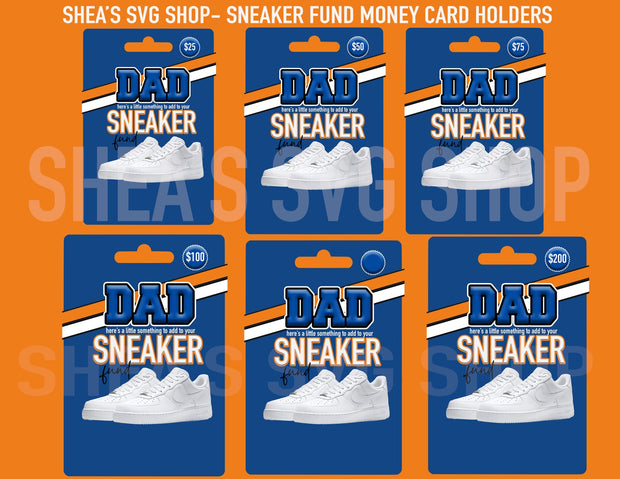 Sneaker Fund Money Card Holders PNG