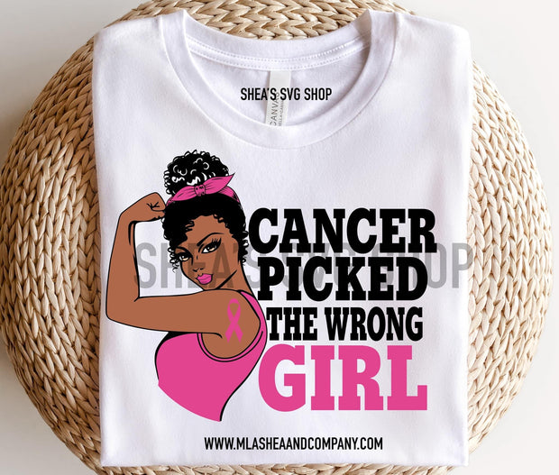 BC- The Wrong Girl SVG Bundle (Breast Cancer Awareness)
