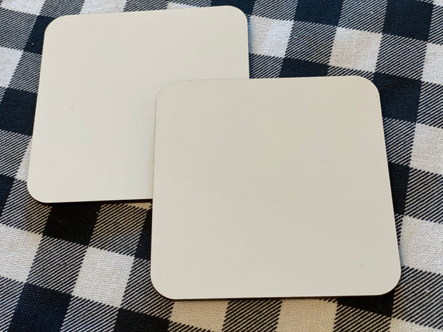 MDF Sublimation Coasters (Sets of 4)
