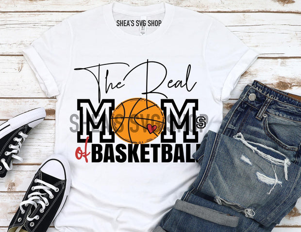 Real Moms of Basketball SVG