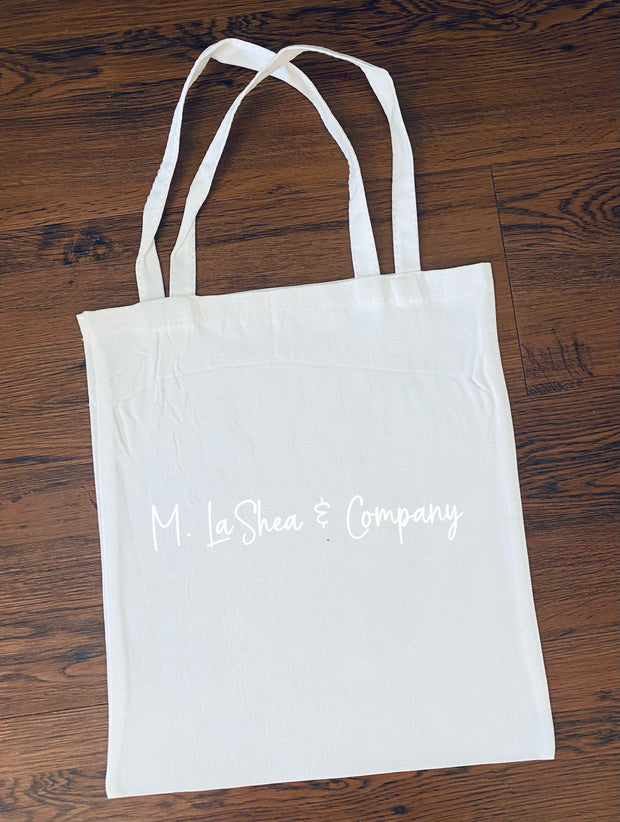 Sublimation Canvas Bag- White
