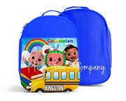 CocoMelon Small Backpack PNG Bundle