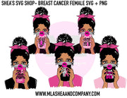 Breast Cancer Female SVG + PNG