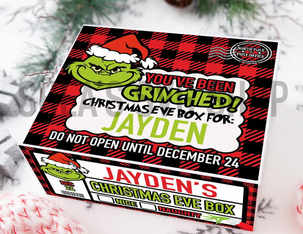 Christmas Eve Box Templates