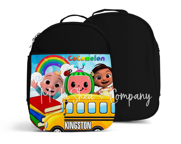 CocoMelon Small Backpack PNG Bundle