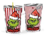 Grinch Drink Labels for CapriSuns and Kool-aid Jammers
