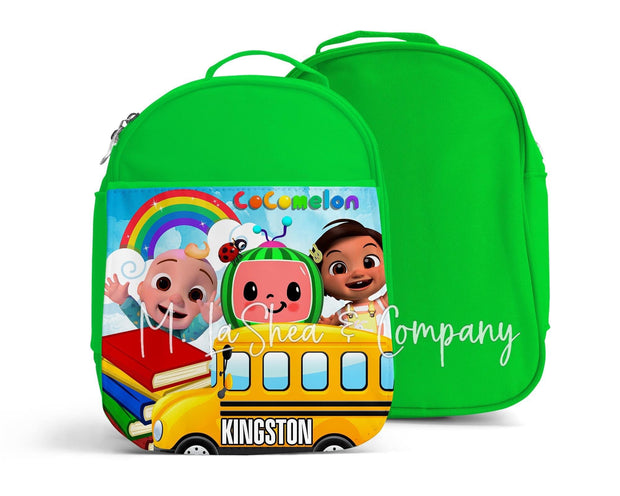 CocoMelon Small Backpack PNG Bundle