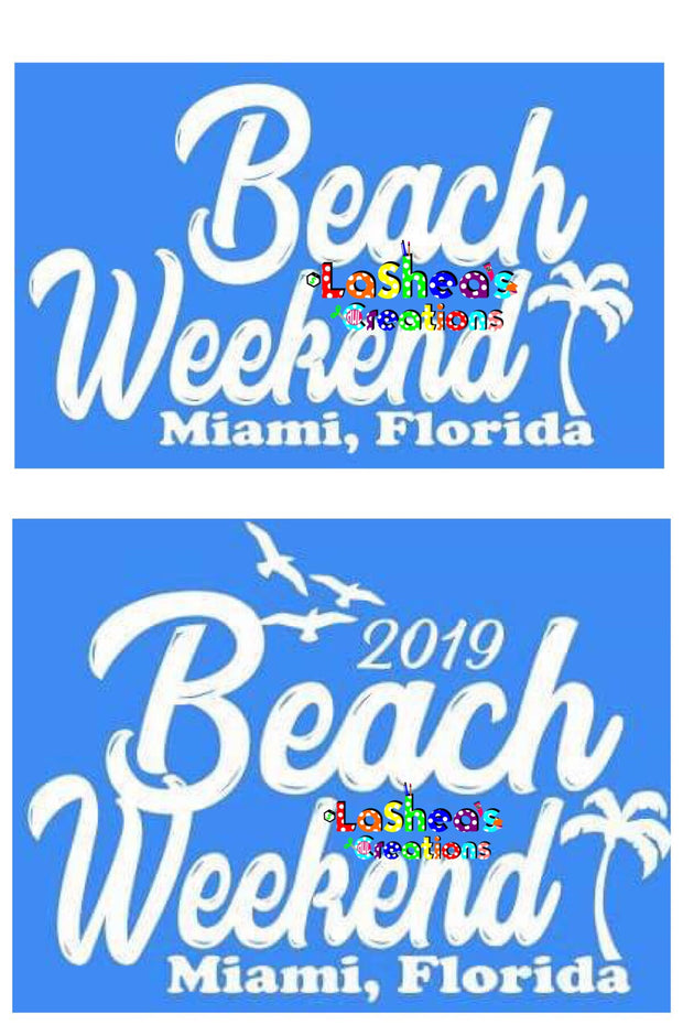 Beach Weekend- Miami, Florida