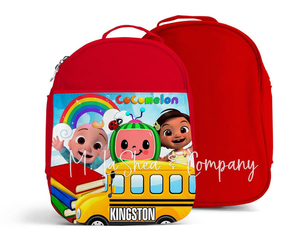 CocoMelon Small Backpack PNG Bundle