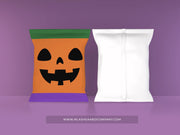 Halloween Chip Bag Templates