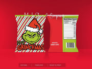 Grinch Chip Bag Templates