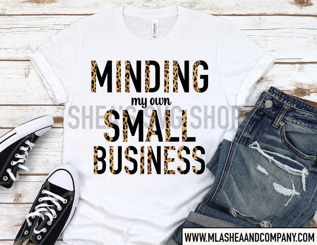 Minding My Own Small Business Single PNG