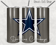 NFL TUMBLER PNG FILES FOR 20 OZ STRAIGHT